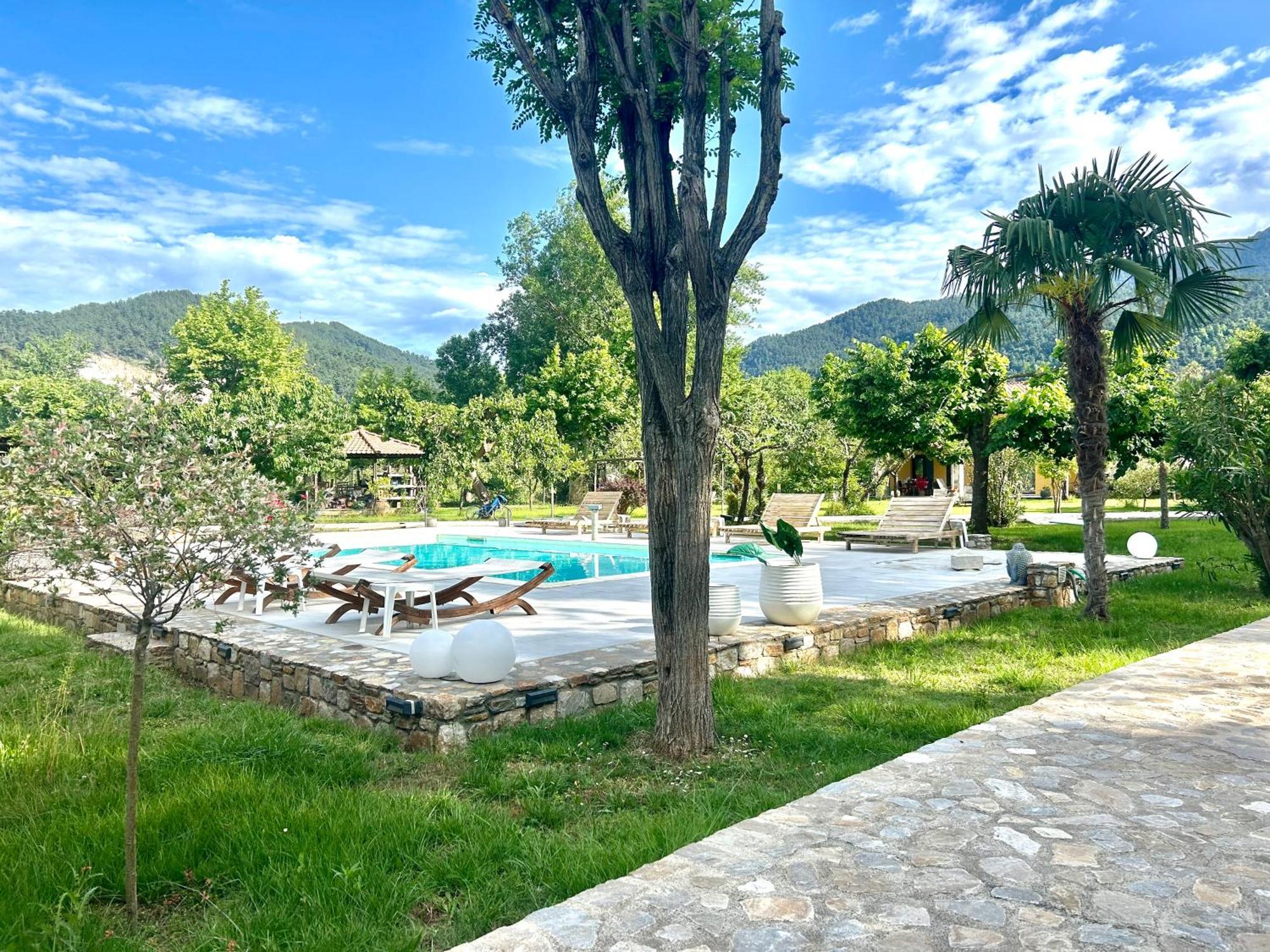Natura Bungalows-Villa Thásos Exterior foto